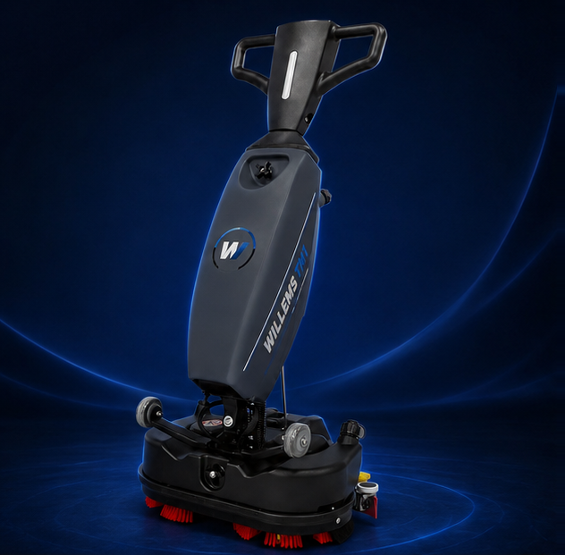 WILLEMS TM1 professionele schrobzuigmachine